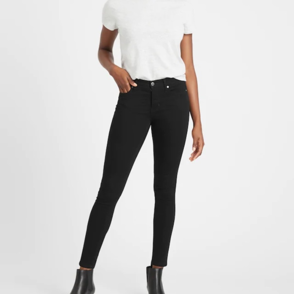 🤍 euc | br | mid-rise skinny jeans